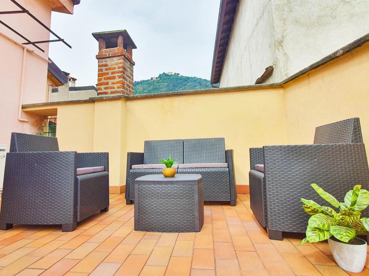 King Como Lake Center 9 Posti Letto- Grande Terrazza - 2 Bagni Privati Luaran gambar